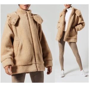 COPY - Alo Yoga Norte Faux Sherpa Coat Medium
